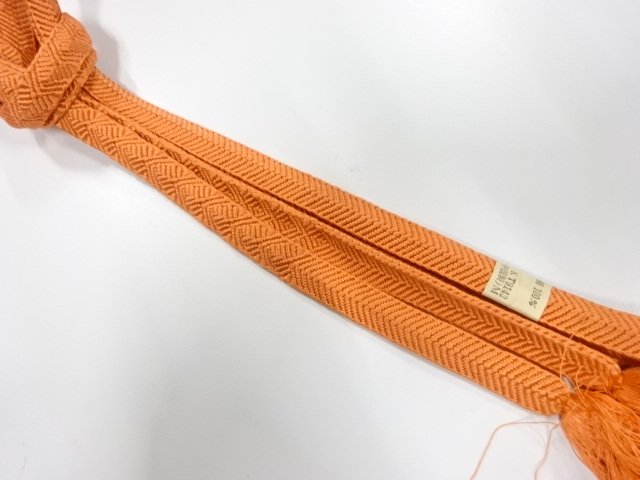 未使用品　正絹　手組帯締め